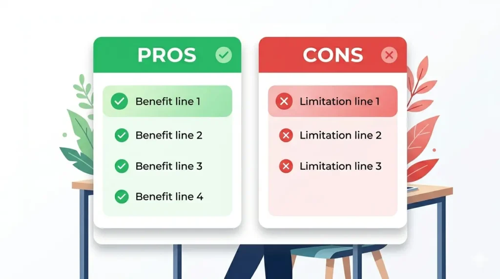 OnPay pros and cons summary infographic

